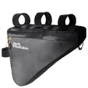 Jack Wolfskin Morobbia Triangle Bag - Rahmentasche (Bikepacking) 27 cm (flash black) - Ansicht 5