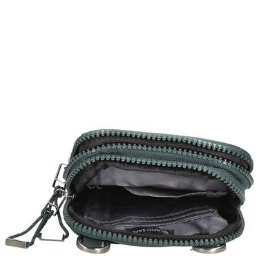 Jost Kaarina - Umhängetasche 16 cm RFID (bottlegreen) - Ansicht 6