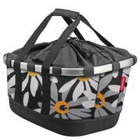 KLICKfix reisenthel Bikebasket GT 21 - Gepäckträgerkorb (Racktime) (margarite)