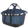 KLICKfix reisenthel Bikebasket GT 21 - Gepäckträgerkorb (Racktime) (racktimetwist blue)