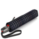 Knirps T.200 M Duomatic - Taschenschirm Regenschirm (check black) - Ansicht 2