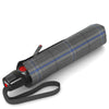 Knirps T.200 M Duomatic - Parapluie de poche Regenschirm (check grey)