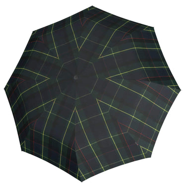 Knirps T.200 M Duomatic - Taschenschirm Regenschirm (check hunter)