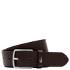 Lacoste Accessoire - Gürtel 3.5 cm Leder (dragonfly used, 105 cm)