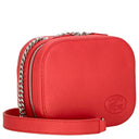 Lacoste Croco Crew - Umhängetasche Leder 16 cm (pompier) - Ansicht 5