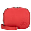 Lacoste Croco Crew - Umhängetasche Leder 16 cm (pompier)