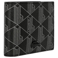 Lacoste Signature - Mens's Geldbörse 6cc 11 cm (allover monogram noir gris) - Ansicht 2