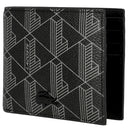 Lacoste Signature - Mens's Geldbörse 6cc 11 cm (allover monogram noir gris) - Ansicht 3
