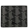 Lacoste Signature - Mens's Geldbörse 6cc 11 cm (allover monogram noir gris)