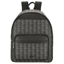 Lacoste The Blend - Rucksack aus Canvas 40 cm (allover monogram black)