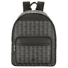 Lacoste The Blend - Rucksack aus Canvas 40 cm (allover monogram black)