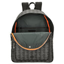 Lacoste The Blend - Rucksack aus Canvas 40 cm (allover monogram black) - Ansicht 6