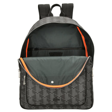 Lacoste The Blend - Rucksack aus Canvas 40 cm (allover monogram black) - Ansicht 6