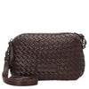 Les Visionnaires Lynn Weave Silky - Shoulder Bag (aubergine)