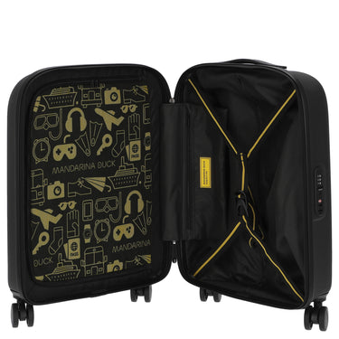 Mandarina Duck Logoduck+ - 4-Rollen-Kabinentrolley 55 cm S (black) - Ansicht 6