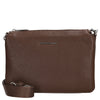 Mandarina Duck Mellow Leather Pochette - Evening Bag 23 cm (milk chocolate)