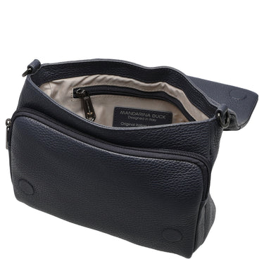 Mandarina Duck Mellow Leather - Umhängetasche 22 cm (dress blue) - Ansicht 6