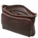 Mandarina Duck Mellow Leather - Umhängetasche 23 cm (milk chocolate) - Ansicht 6