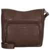 Mandarina Duck Mellow Leather - Shoulder Bag M 30 cm (milk chocolate)