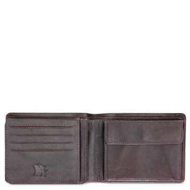 Mano Don Luca - Geldbörse 13 cm (dunkelbraun) - Ansicht 4