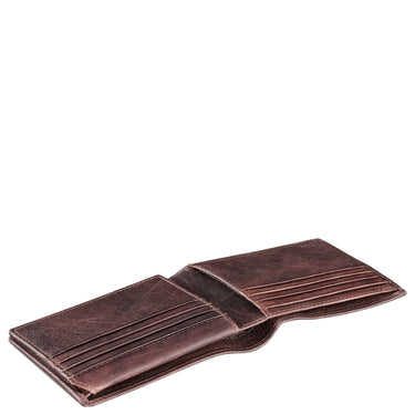 Mano Don Pietro - Geldbörse 11.5 cm (dunkelbraun) - Ansicht 4