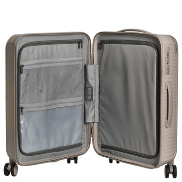 NINETYGO Nulife - 4-Rollen-Kabinentrolley S 55 cm (beige) - Ansicht 6
