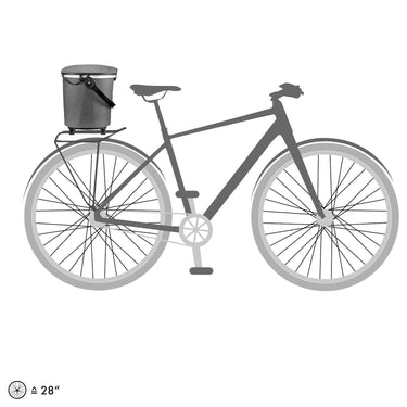 Ortlieb Up-Town Rack Urban 17.5 - Korb 38 cm (pepper) - Ansicht 6