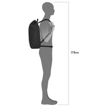Ortlieb Velocity High-Vis 23 - Rucksack 15" 50 cm (black reflective) - Ansicht 5