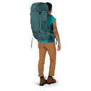 Osprey Renn 50 Women - Trekkingrucksack 70 cm (cascade blue/melon orange) - Ansicht 3