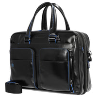 Piquadro Blue Square - Aktentasche 15" 41 cm erw. (black) - Ansicht 2