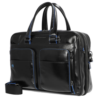 Piquadro Blue Square - Aktentasche 15" 41 cm erw. (black) - Ansicht 2