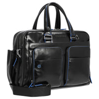 Piquadro Blue Square - Aktentasche 15" 41 cm erw. (black) - Ansicht 5