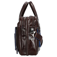 Piquadro Blue Square - Aktentasche 15" 41 cm erw. (mahogany) - Ansicht 3