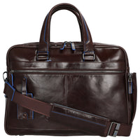 Piquadro Blue Square - Aktentasche 15" 41 cm erw. (mahogany) - Ansicht 4