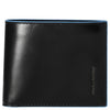 Piquadro Blue Square - Men's Wallet RFID 2cc 11 cm (black)