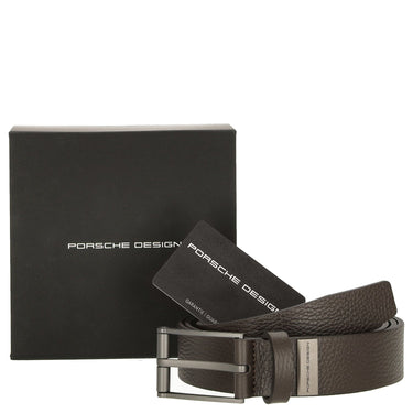 Porsche Design Grain - Gürtel 35 mm (dark brown, 120) - Ansicht 2