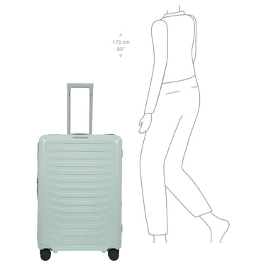 Porsche Design Roadster Hardcase - 4-Rollen-Trolley L 75 cm erw. (chalk shiny) - Ansicht 8