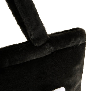 Puma Up Faux Fur - Shopper 38 cm (black) - Markenkoffer