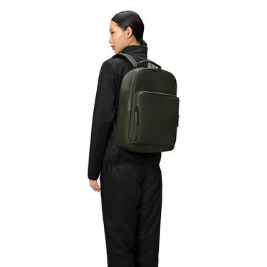 Rains Book Daypack - Rucksack L 16" 40 cm (green) - Ansicht 4