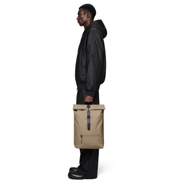 Rains Rolltop - Rucksack 16" 48 cm (beige) - Ansicht 5