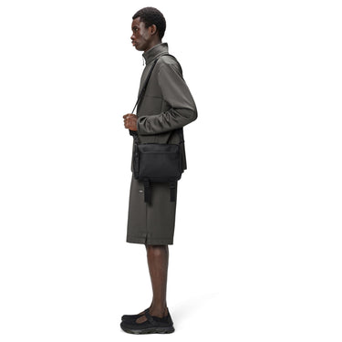 Rains Texel Crossbody - Umhängetasche 24 cm (black) - Ansicht 4