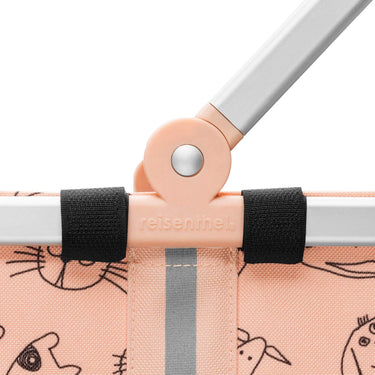 reisenthel carrybag xs - Einkaufskorb 21 cm (cats and dogs rose) - Ansicht 4