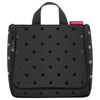 reisenthel cosmetics toiletbag - Toiletry Bag 20 cm (glossy dots black)