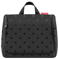 reisenthel cosmetics toiletbag XL - Kulturbeutel 28 cm (glossy dots black)