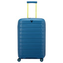 Roncato B - Flying Move - 4 - Rollen - Trolley M 68 cm erw. (blu laguna) - Markenkoffer