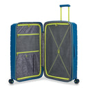 Roncato B - Flying Move - 4 - Rollen - Trolley Set 3tlg. erw. (blu laguna) - Markenkoffer