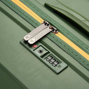 Roncato B - Flying Neon - 4 - Rollen - Trolley M 68 cm (verde militare) - Markenkoffer