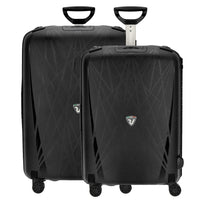 Roncato Light - 4-Rollen-Trolley Set 2tlg. M/L (nero)