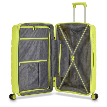 Roncato Skyline 2.0 - 4 - Rollen - Trolley M 70 cm erw. (cyber lime) - Markenkoffer