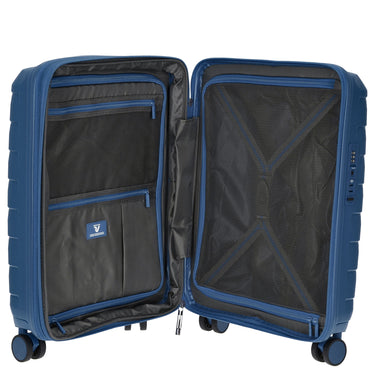 Roncato Skyline - 4-Rollen-Kabinentrolley S 55 cm  erw. USB-Anschluss (navy) - Ansicht 6